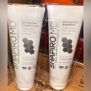 Shapiro MD DHT Fighting Shampoo and Conditioner Set - New 8 fl oz each